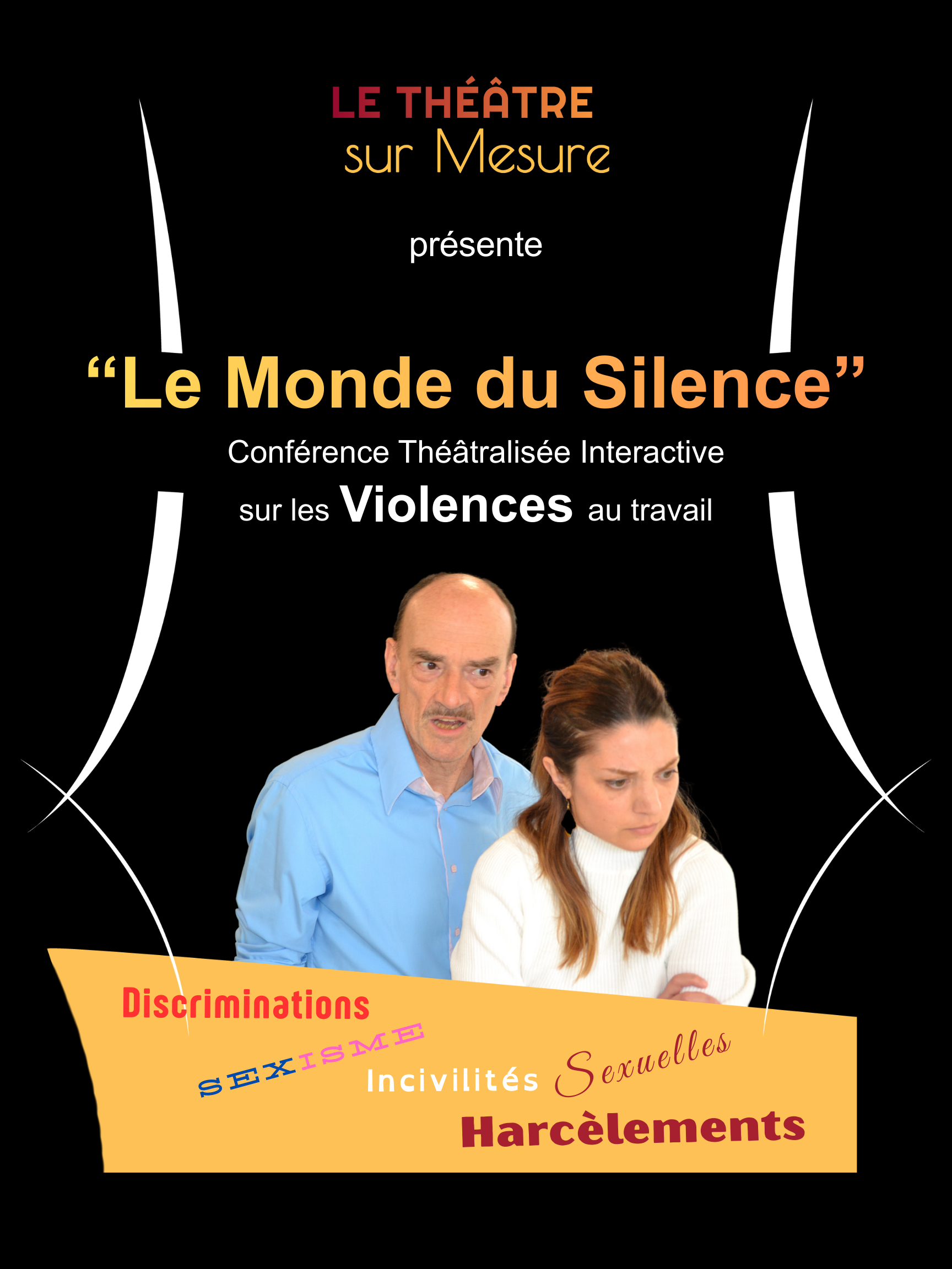 Conférence théâtralisée interactive sur les violences au travail